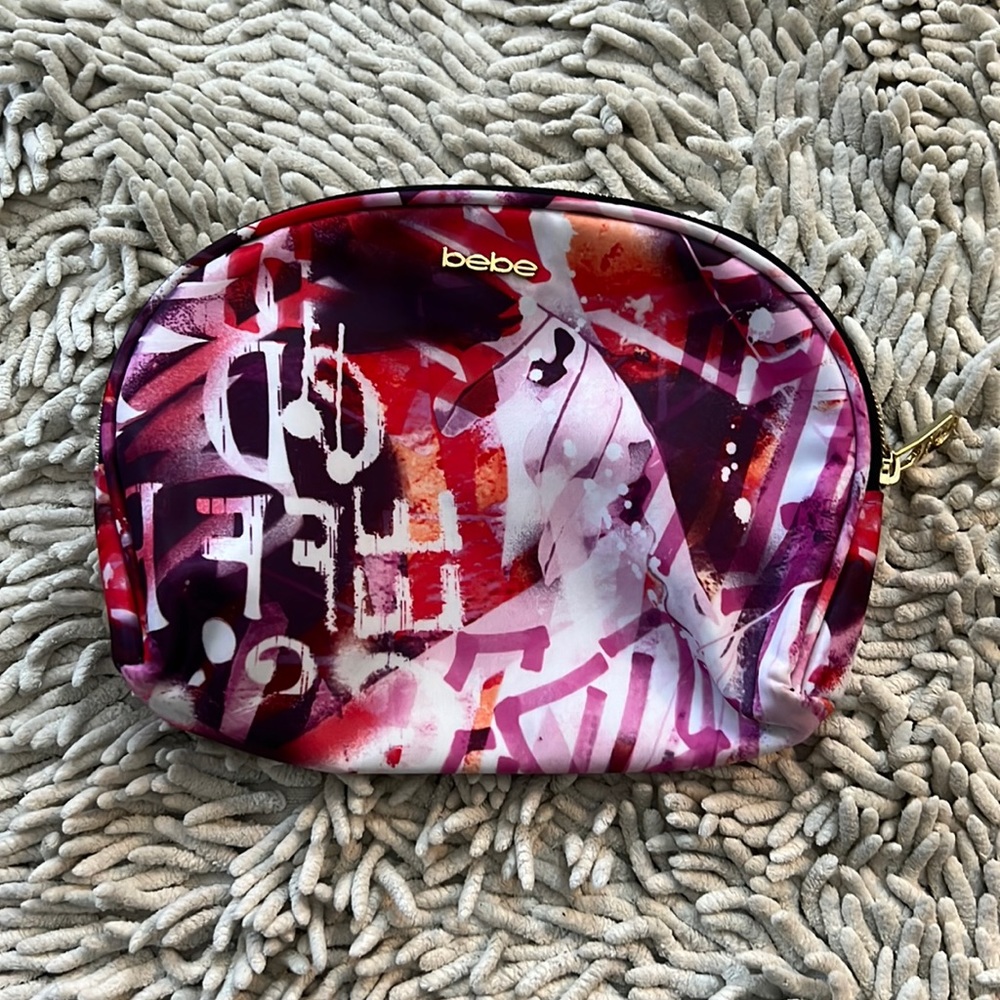 2/$20 - Small Bebe makeup bag